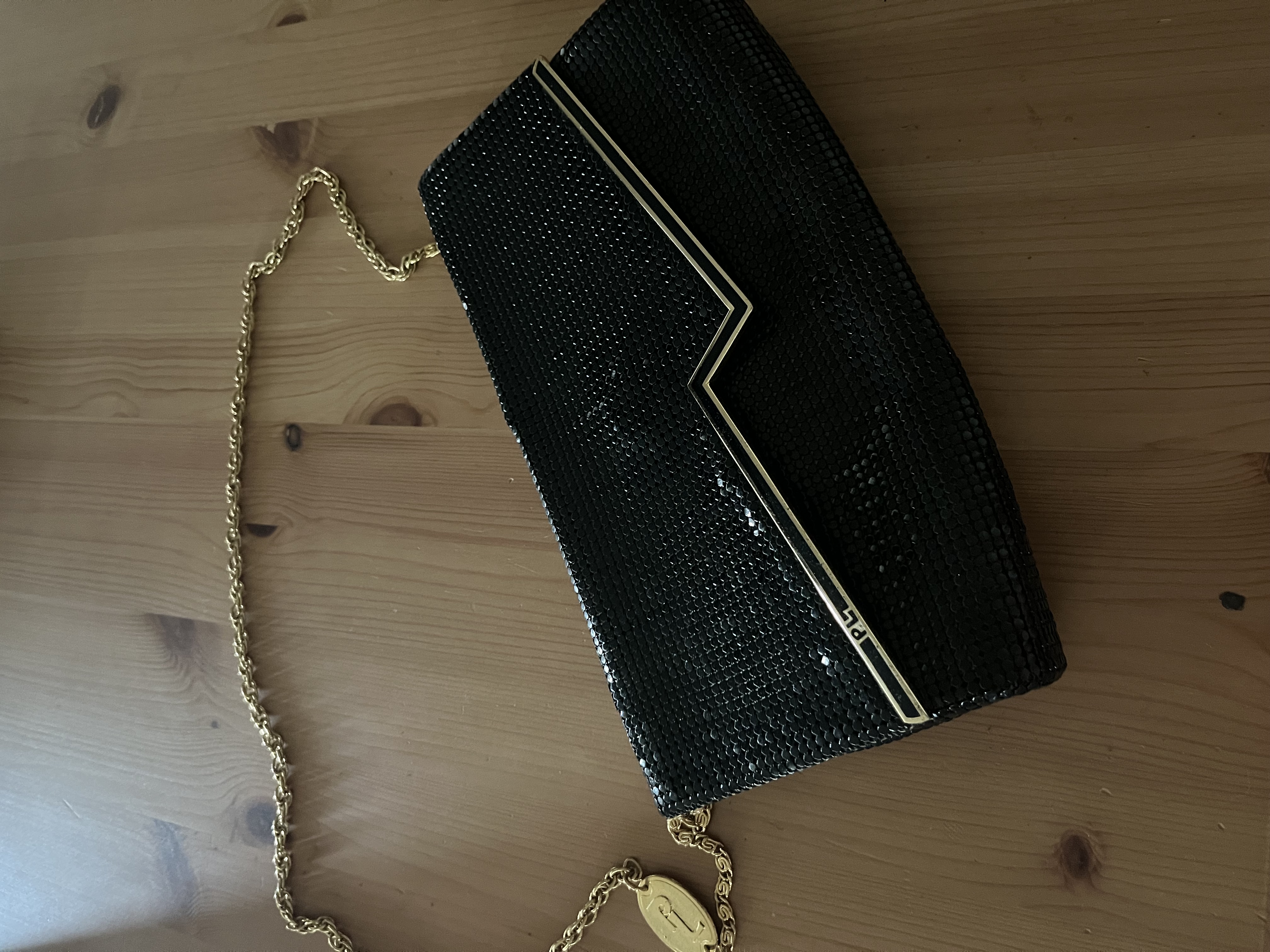 Park Lane Black Lightning Clutch