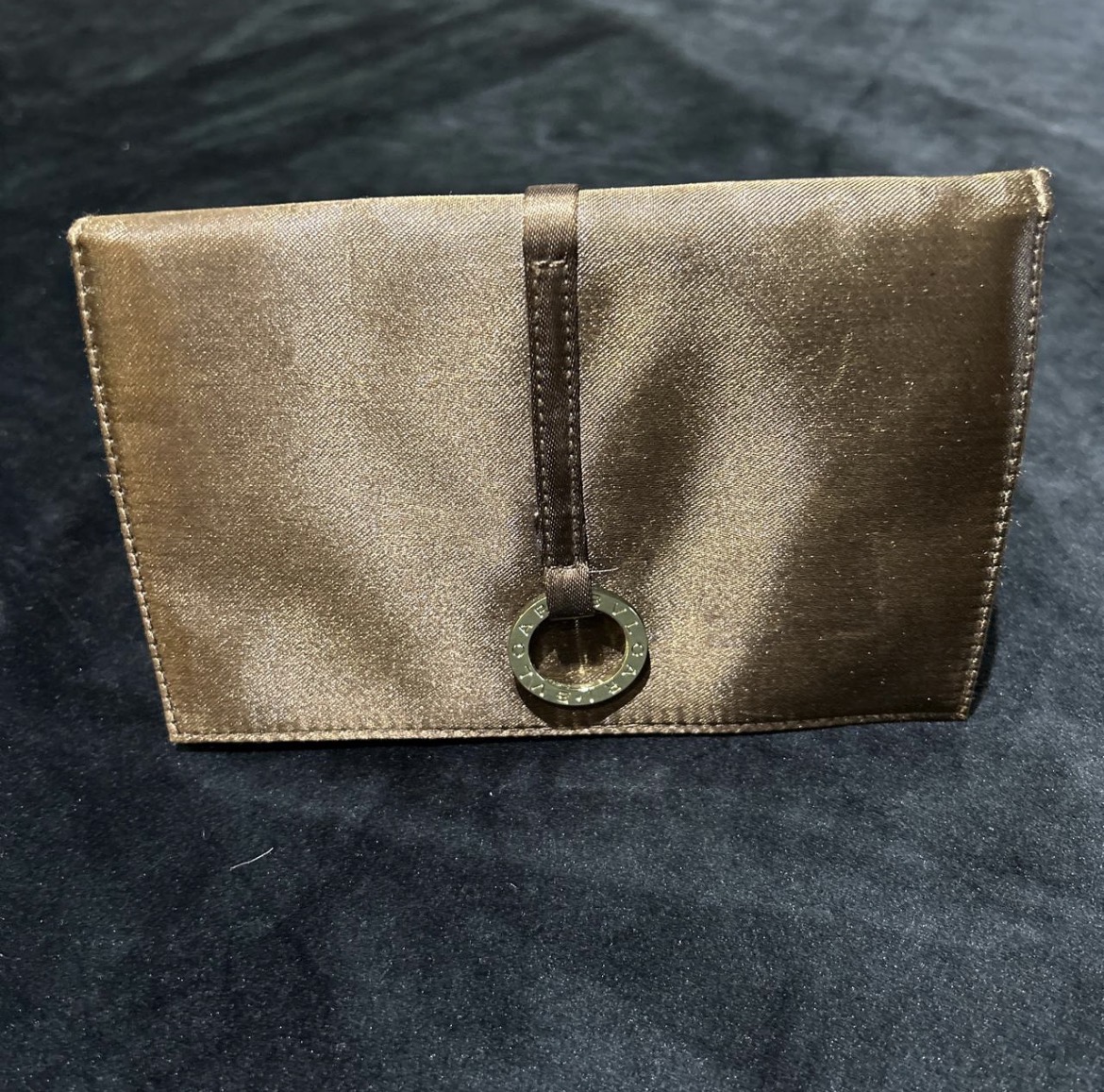 EMIRATES x BVLGARI Brown Clutch